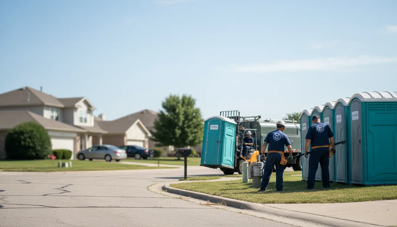 Porta Potty Rental in Stewartsville, NJ near me